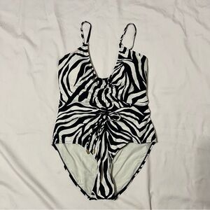 Rio Grande Zebra Print Swimsuit